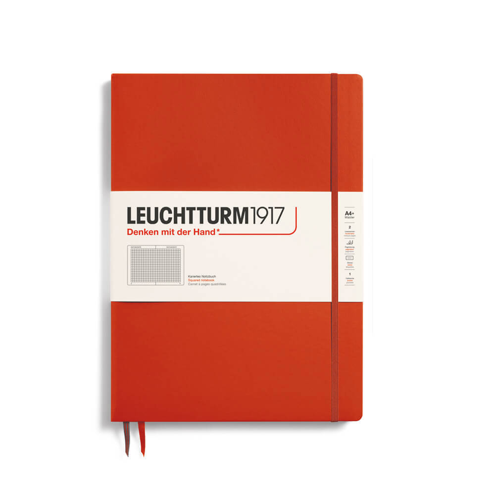 Leuchtturm1917 Notebook Master Slim A4 Hardcover 123 Numbered Pages